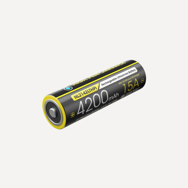 Аккумулятор NITECORE NL2142LTHPi 21700 (для i моделей) (Li-Ion 15А, 4200 mAh, (-40°C))